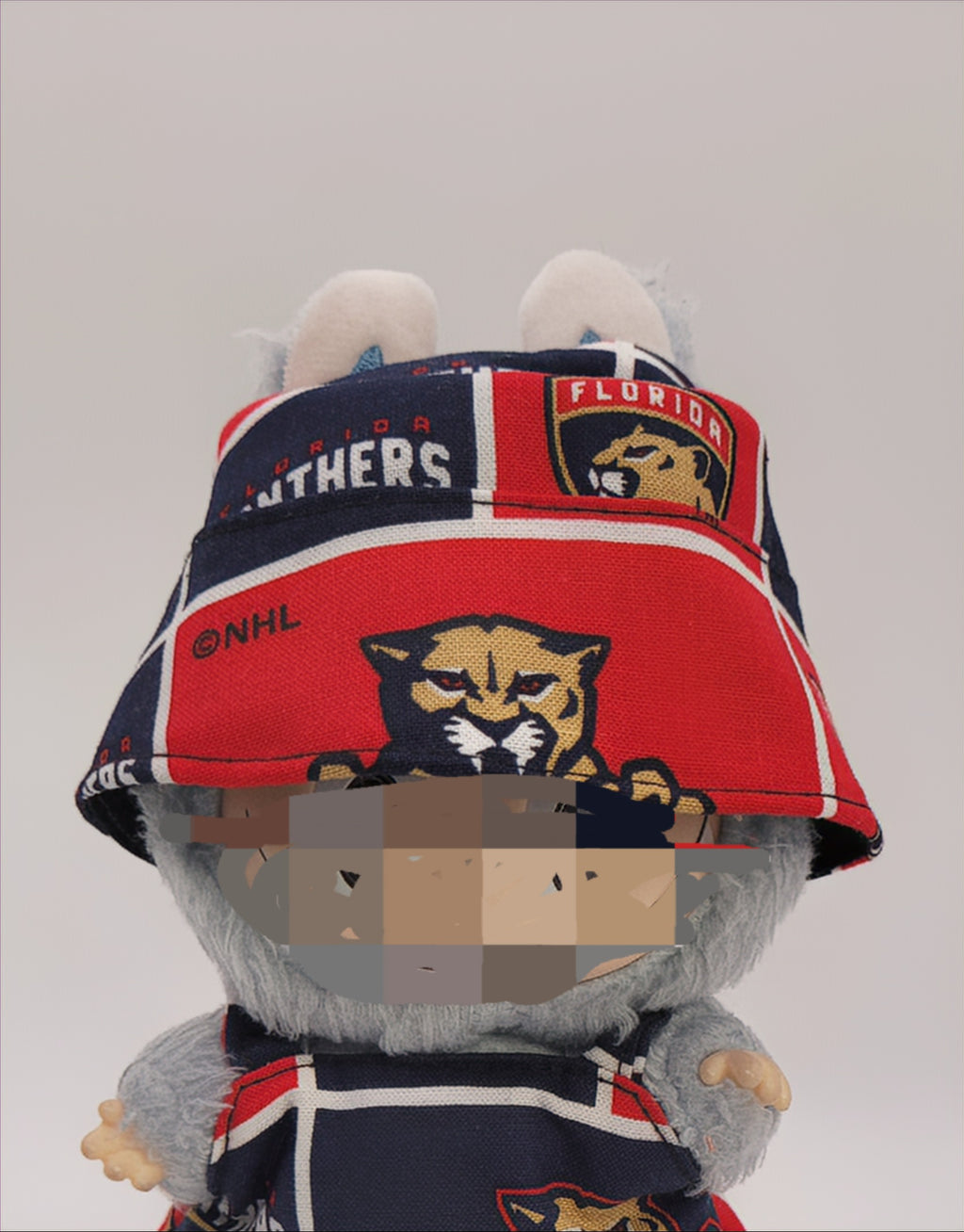 Florida Panthers Collectible Monsters Doll Outfit - Jumpsuit and Bucket Hat - not include doll