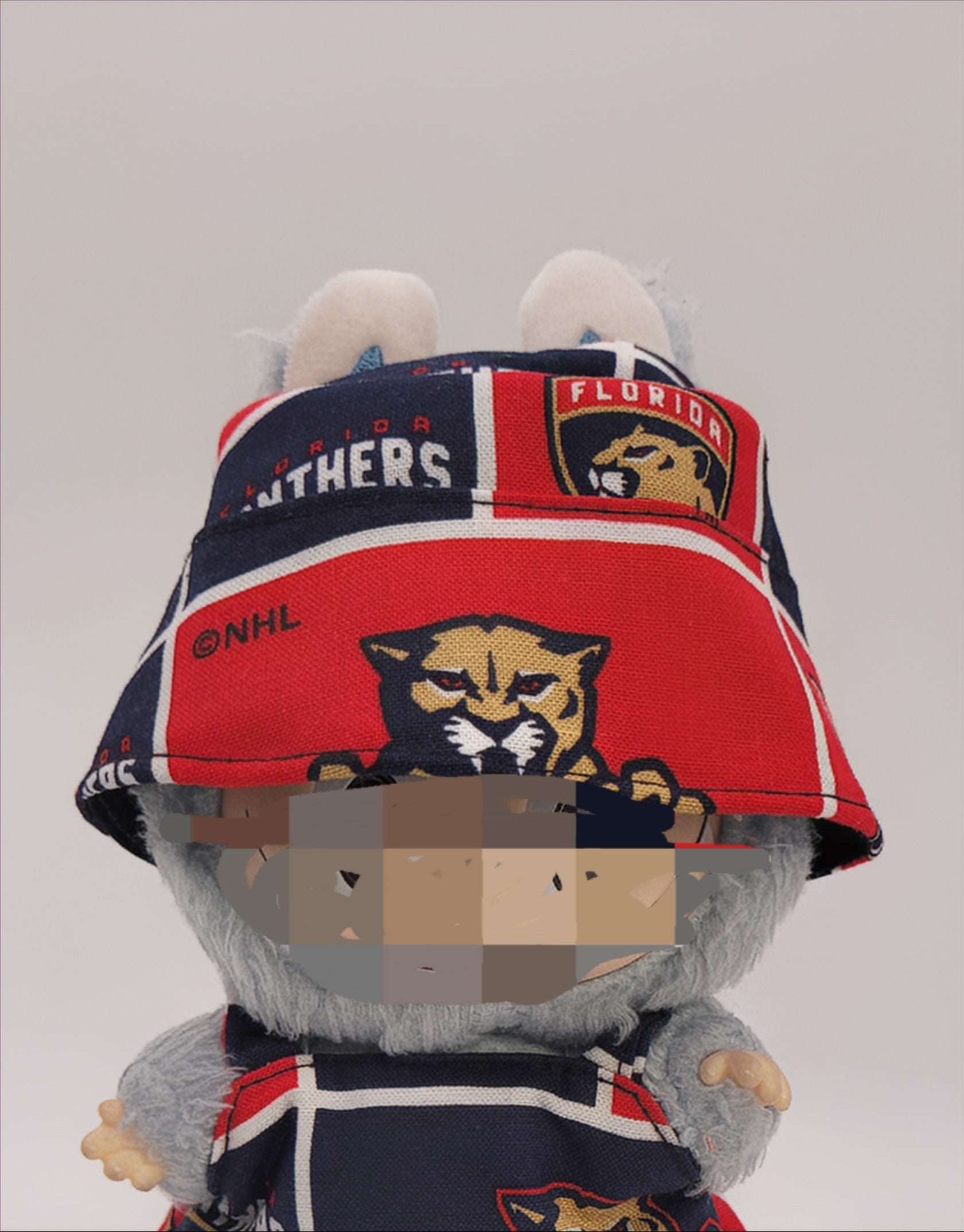 Florida Panthers Collectible Monsters Doll Outfit - Jumpsuit and Bucket Hat - not include doll
