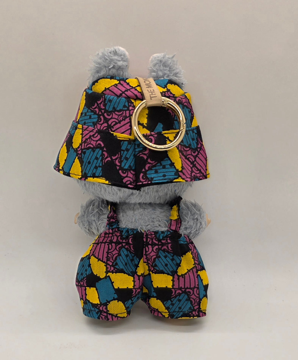 Handmade Plush Doll Outfit – Overalls & Hat Set - SALLY PATCHES  | Custom Mini Doll Clothing | Artisan Sewn Outfit