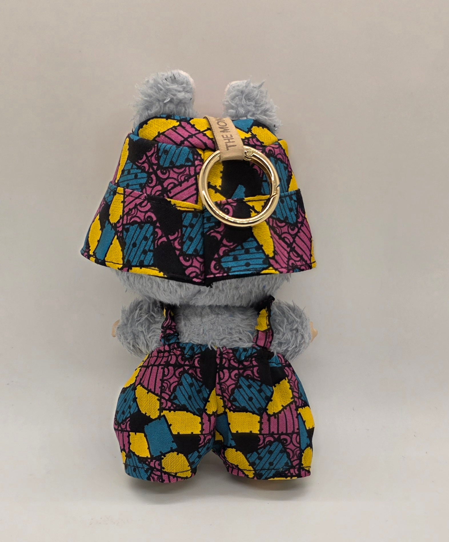 Handmade Plush Doll Outfit – Overalls & Hat Set - SALLY PATCHES  | Custom Mini Doll Clothing | Artisan Sewn Outfit