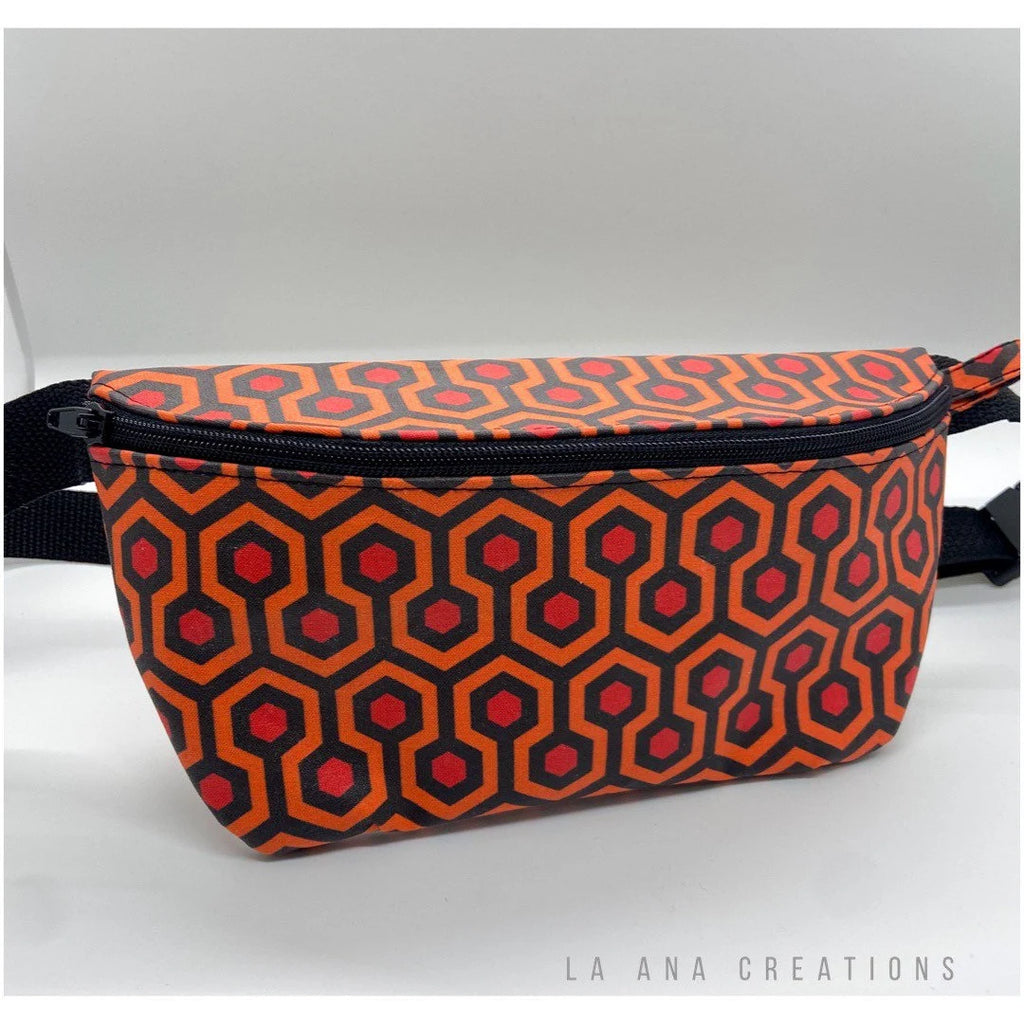 Handmade Fanny Pack | Adjustable Waist & Crossbody Bag | Geometric patterns | Inspired by iconic cinematic