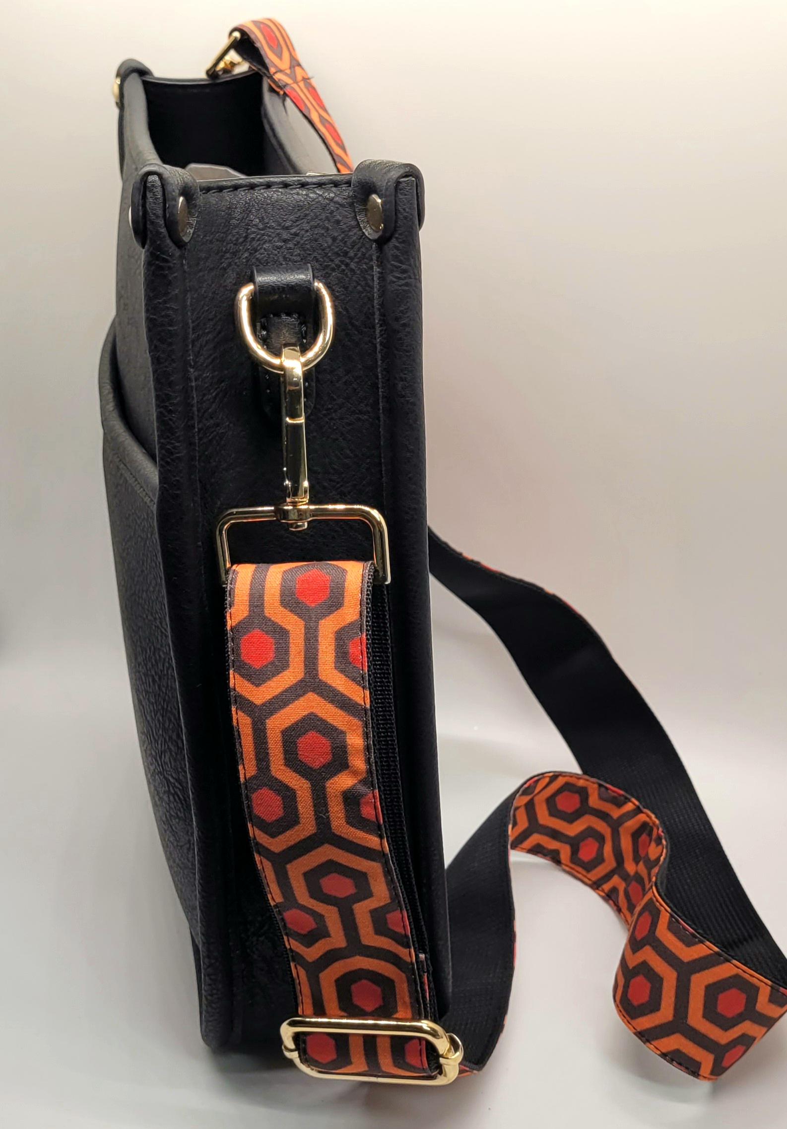 Crossbody Adjustable SIMPLE Strap for Purse, Camera or Duffel bag Shining Overlook Hotel Inspired