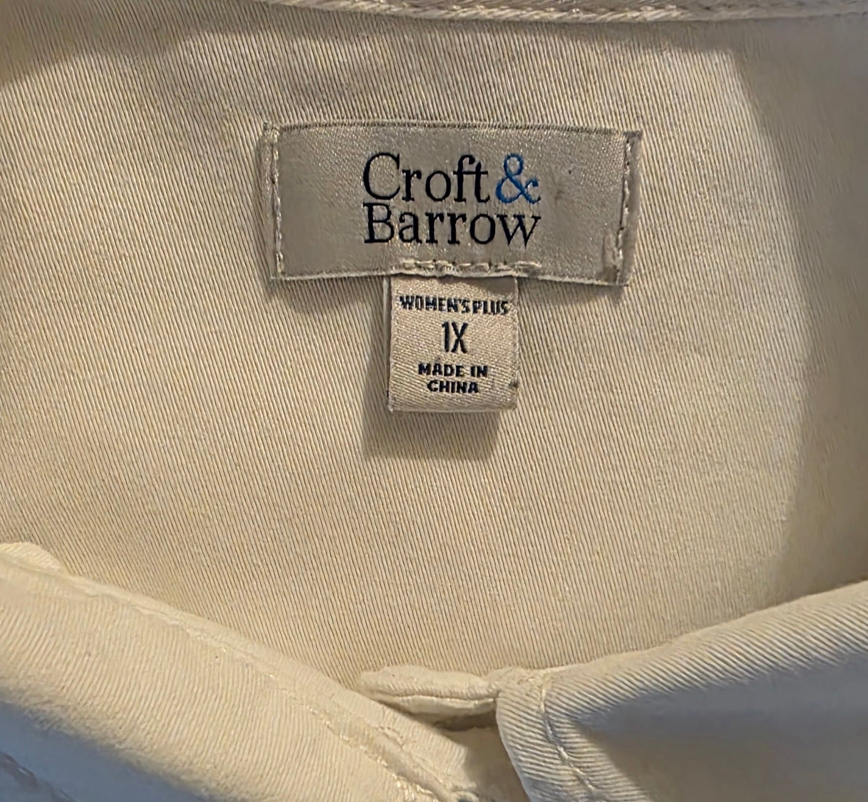 Virgen de Guadalupe/ Our Lady of Guadalupe denim white Jacket with embroidered Apliques women's plus size 1X