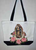 Our Lady Of Guadalupe Image tote bag - canvas - shopping bag