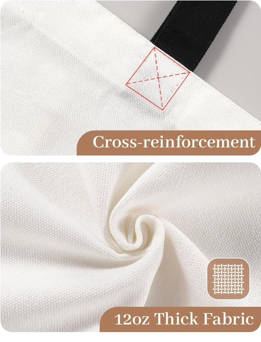 Our Lady Of Guadalupe Image tote bag - canvas - shopping bag